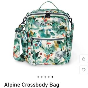 NWT Lug Alpine Crossbody In Wildlife Cream. Popular Jungle Print Sold Out HTF